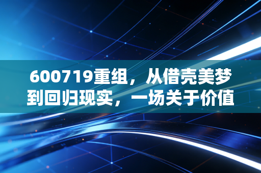 600719重组，从借壳美梦到回归现实，一场关于价值投资的深刻洗礼