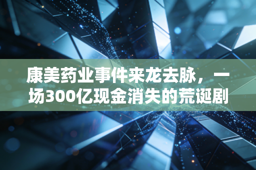 康美药业事件来龙去脉，一场300亿现金消失的荒诞剧与A股的成人礼