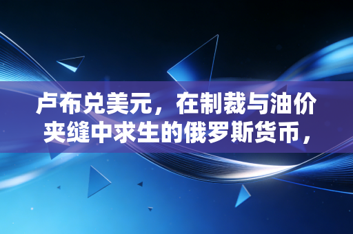 卢布兑美元，在制裁与油价夹缝中求生的俄罗斯货币，未来究竟何去何从？