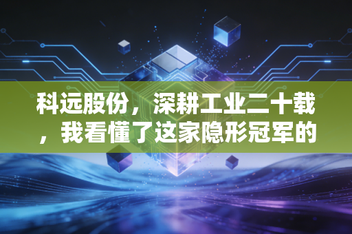 科远股份,深耕工业二十载,我看懂了这家隐形冠军的硬核底色