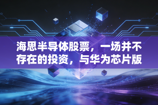 海思半导体股票，一场并不存在的投资，与华为芯片版图的硬核突围