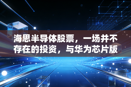 海思半导体股票，一场并不存在的投资，与华为芯片版图的硬核突围