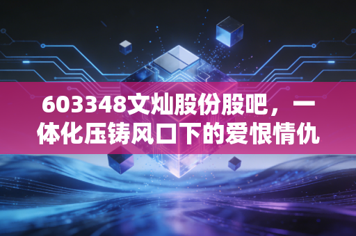 603348文灿股份股吧,一体化压铸风口下的爱恨情仇,是黄金坑还是接盘侠?