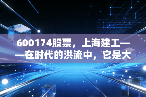 600174股票，上海建工——在时代的洪流中，它是大象起舞还是艰难转身？