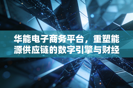 华能电子商务平台,重塑能源供应链的数字引擎与财经新解