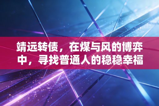 靖远转债,在煤与风的博弈中,寻找普通人的稳稳幸福