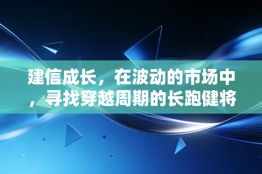 建信成长,在波动的市场中,寻找穿越周期的长跑健将