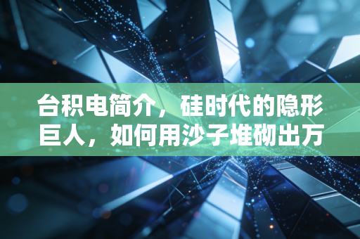 台积电简介,硅时代的隐形巨人,如何用沙子堆砌出万亿帝国?