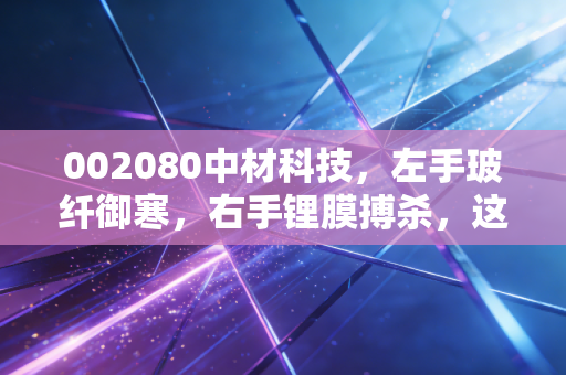 002080中材科技，左手玻纤御寒，右手锂膜搏杀，这只被低估的材料老兵还能打吗？