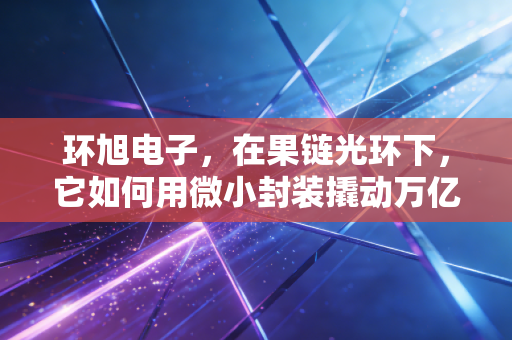环旭电子，在果链光环下，它如何用微小封装撬动万亿级的AI与汽车市场？