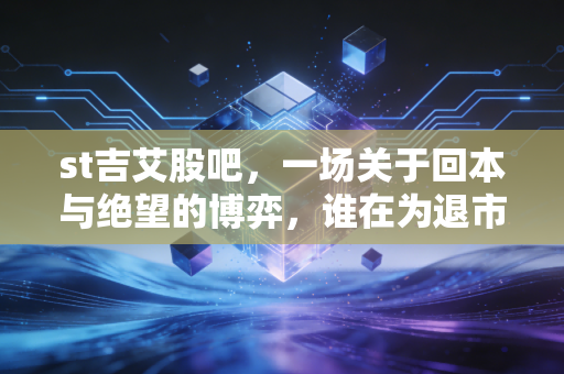st吉艾股吧,一场关于回本与绝望的博弈,谁在为退市买单?