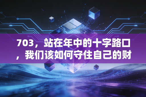 703，站在年中的十字路口，我们该如何守住自己的财富？