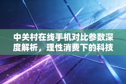 中关村在线手机对比参数深度解析,理性消费下的科技股投资逻辑与生活哲学