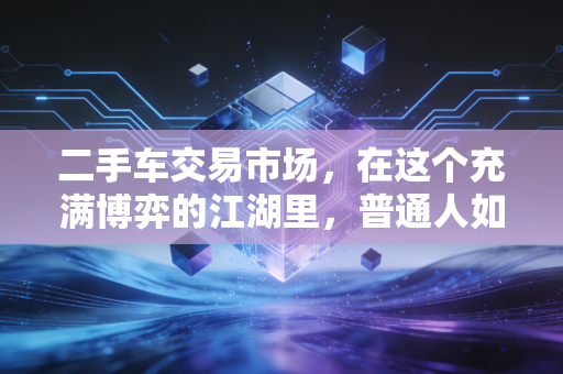二手车交易市场，在这个充满博弈的江湖里，普通人如何捡漏？