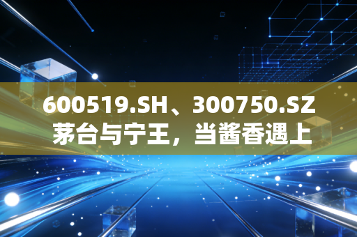 600519.SH、300750.SZ 茅台与宁王，当酱香遇上锂电，我们在A股的焦虑与希望