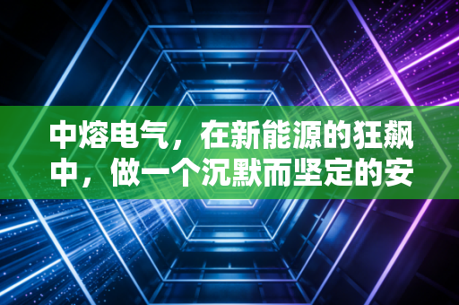 中熔电气，在新能源的狂飙中，做一个沉默而坚定的安全阀