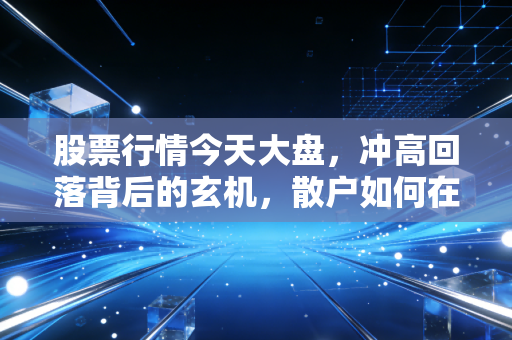 股票行情今天大盘，冲高回落背后的玄机，散户如何在震荡市中守住利润？