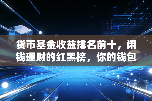 货币基金收益排名前十，闲钱理财的红黑榜，你的钱包选对了吗？