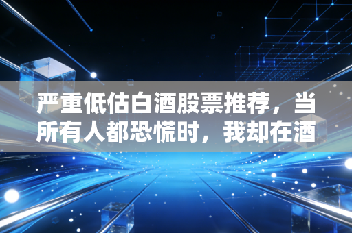 严重低估白酒股票推荐,当所有人都恐慌时,我却在酒桌上看到了黄金