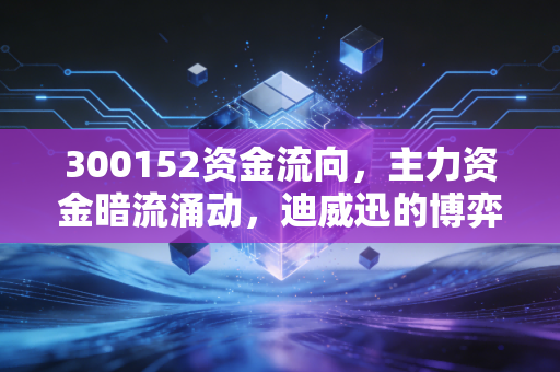 300152资金流向，主力资金暗流涌动，迪威迅的博弈局中局