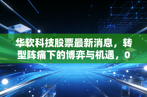 华软科技股票最新消息,转型阵痛下的博弈与机遇,002453到底是坑还是宝?