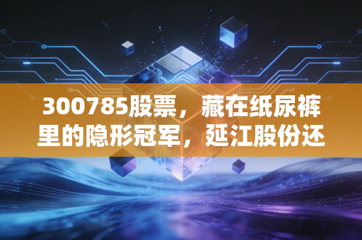 300785股票,藏在纸尿裤里的隐形冠军,延江股份还能延续多久?