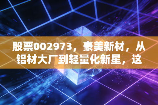 股票002973,豪美新材,从铝材大厂到轻量化新星,这只股能穿越周期吗?