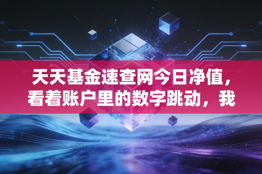 天天基金速查网今日净值，看着账户里的数字跳动，我们该如何在波动中寻找确定性？