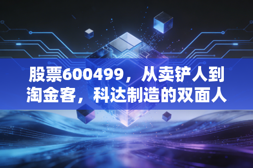 股票600499，从卖铲人到淘金客，科达制造的双面人生与投资启示