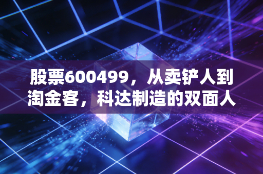 股票600499，从卖铲人到淘金客，科达制造的双面人生与投资启示