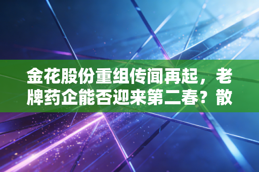 金花股份重组传闻再起，老牌药企能否迎来第二春？散户该如何应对？