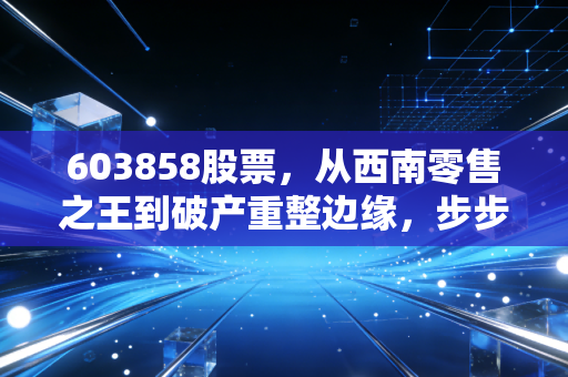603858股票,从西南零售之王到破产重整边缘,步步高还能起死回生吗?