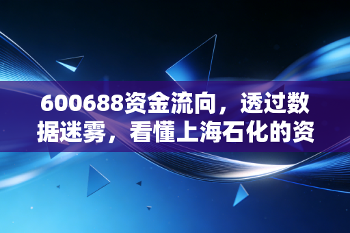 600688资金流向，透过数据迷雾，看懂上海石化的资本脉搏与投资机会