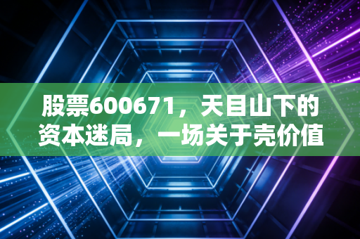 股票600671，天目山下的资本迷局，一场关于壳价值与重生的豪赌