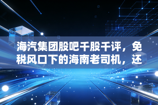 海汽集团股吧千股千评，免税风口下的海南老司机，还能带我们飞多远？