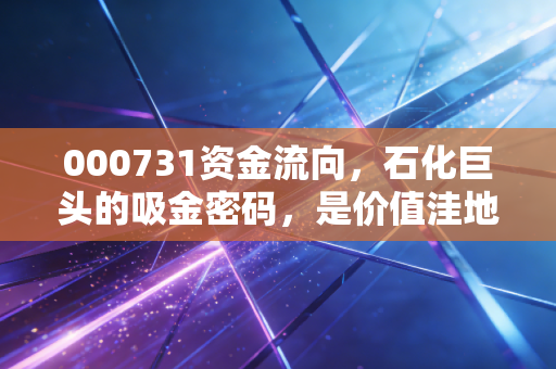 000731资金流向,石化巨头的吸金密码,是价值洼地还是资金陷阱?