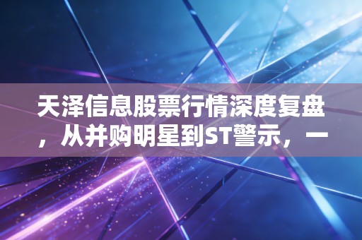 天泽信息股票行情深度复盘，从并购明星到ST警示，一场关于跨境电商的残酷教训