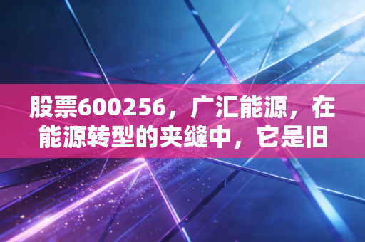 股票600256，广汇能源，在能源转型的夹缝中，它是旧王还是新贵？