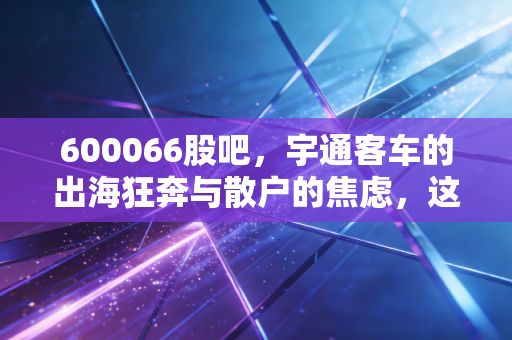 600066股吧,宇通客车的出海狂奔与散户的焦虑,这只老牌客车股还能坐稳头把交椅吗?