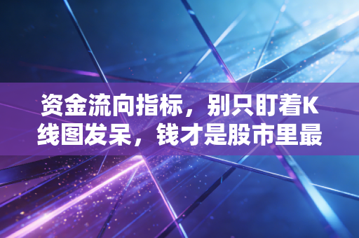 资金流向指标,别只盯着K线图发呆,钱才是股市里最诚实的语言