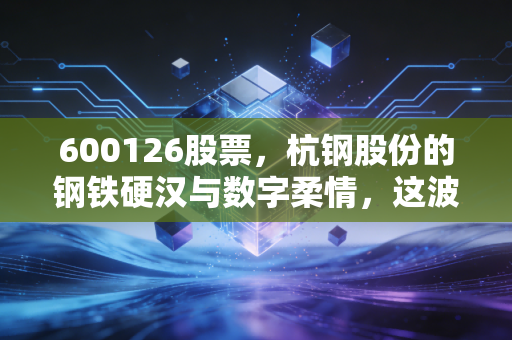 600126股票，杭钢股份的钢铁硬汉与数字柔情，这波转型你看懂了吗？