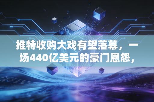 推特收购大戏有望落幕，一场440亿美元的豪门恩怨，究竟谁是最后的赢家？