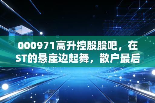 000971高升控股股吧，在ST的悬崖边起舞，散户最后的狂欢还是绝望的坚守？