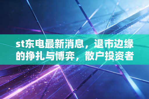 st东电最新消息,退市边缘的挣扎与博弈,散户投资者该何去何从?