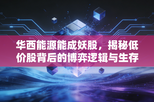 华西能源能成妖股,揭秘低价股背后的博弈逻辑与生存法则