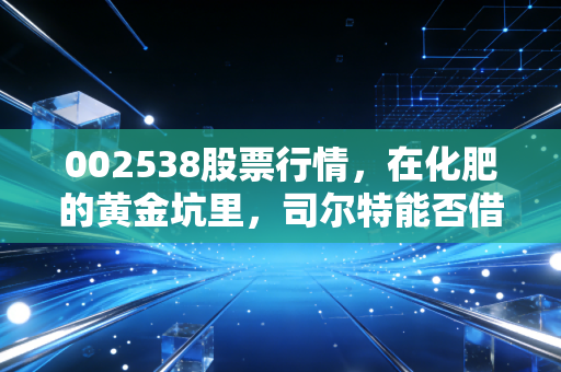 002538股票行情，在化肥的黄金坑里，司尔特能否借势起飞？