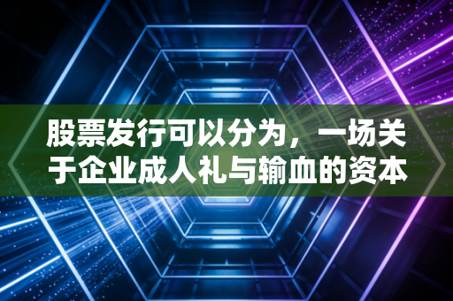 股票发行可以分为,一场关于企业成人礼与输血的资本游戏