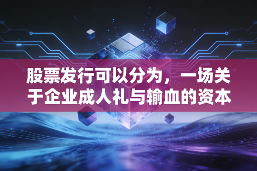 股票发行可以分为,一场关于企业成人礼与输血的资本游戏