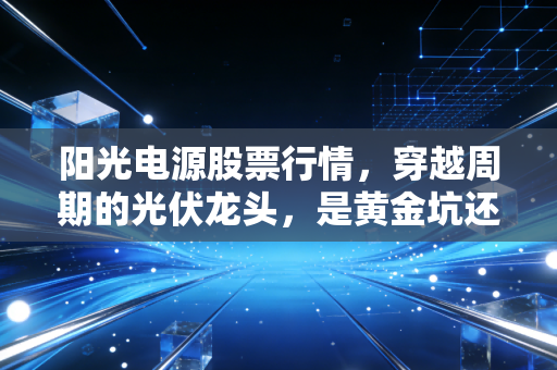 阳光电源股票行情,穿越周期的光伏龙头,是黄金坑还是半山腰?