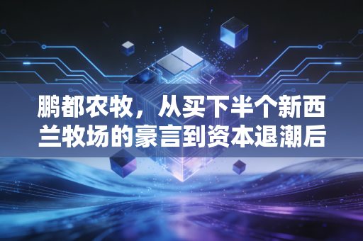 鹏都农牧,从买下半个新西兰牧场的豪言到资本退潮后的冷思考